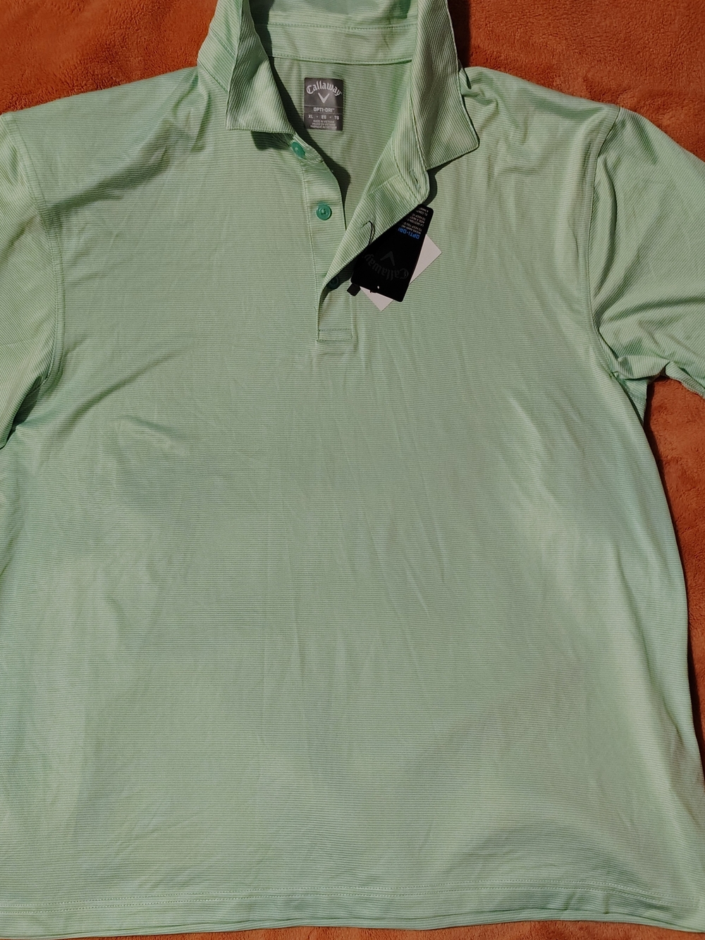 Callaway Mint Green Men's Performance Polo